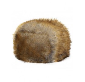 Bomber Hats Men Faux Fur Trapper Hat Winter Warm Ushanka Russian Trooper Hat Hunting Hat - Women Grass Yellow - CY18ASID0TE $...