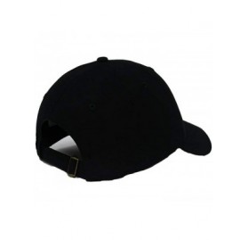 Baseball Caps Deathly Hallows Magic Logo Embroidered Soft Cotton Low Profile Cap - Vc300_black - CW18O92OX7T $11.83