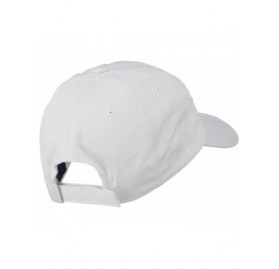 Baseball Caps Victory Embroidered Washed Cap - White - CU11MJ3U5ML $16.58
