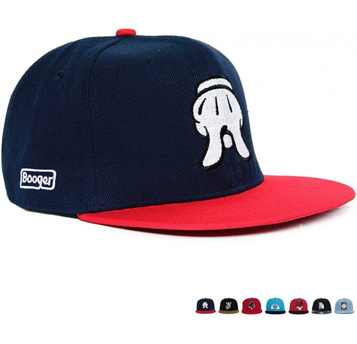 Baseball Caps unisex casual flat bill visor hats hip hop caps embroidery gesture - Color6 - CF11Y2YMBWR $27.70