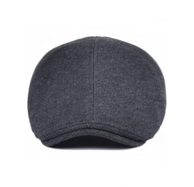 Newsboy Caps Men's Cotton Flat Ivy Gatsby Newsboy Driving Hat Cap - Style3-dark Grey - CX18G6HNNLZ $10.15