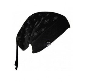 Skullies & Beanies Unisex Outdoor Merino Slouchy Beanie Hat Cap One Size New Zealand Luxury Accessory - Charcoal & Grey - CG1...