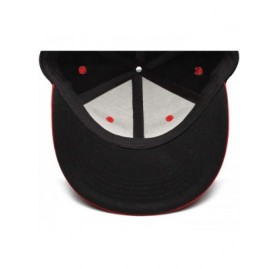 Baseball Caps Unisex Man Baseball Hat Hip Hop Adjustable Mesh Captain-Peterbilt-tiucks-Flat Cap - Red - CH18AH0TT0C $14.76