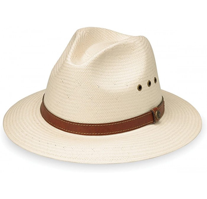 Sun Hats Men's Avery Fedora - UPF 50+ Lightweight- Modern Sun Hat- Designed in Australia - CT189A4HS6O $95.80