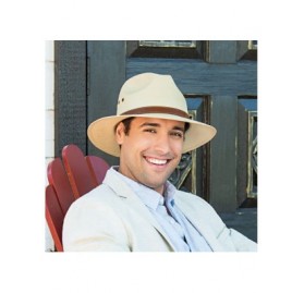 Sun Hats Men's Avery Fedora - UPF 50+ Lightweight- Modern Sun Hat- Designed in Australia - CT189A4HS6O $54.10
