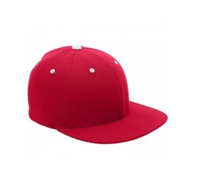 Baseball Caps Pro Performance Contrast Eyelets Cap (ATB101) - Red/White - CS11UCU0X9X $21.97