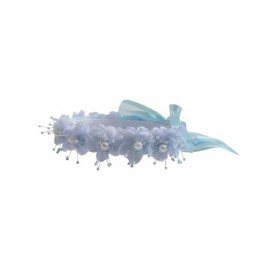 Headbands OneSize Flower Girl HeadPiece - Baby Blue - CF117RU8QT5 $16.07