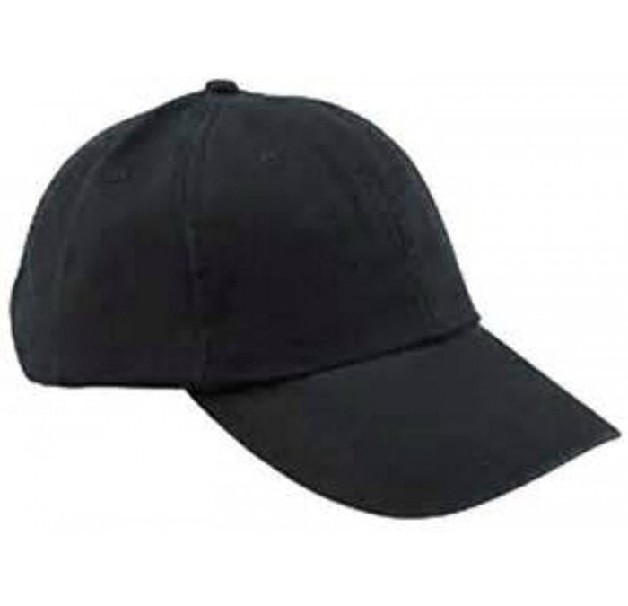Baseball Caps Monogrammed 6-Panel Low-Profile Washed Pigment-Dyed Cap - Black - CB12IJQE0FJ $19.69
