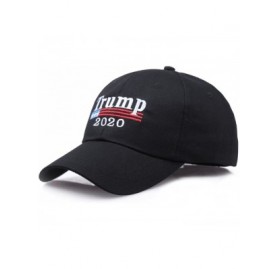 Skullies & Beanies Make America Great Again Donald Trump Cap Hat Unisex Adjustable Hat - 012 Keep-black - CI18NO9W2US $13.27