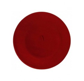 Berets Women's French Beret - Red - CN114WRK2H5 $17.30