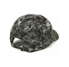 Baseball Caps Double Cup Morning Coffee Embroidered Soft Crown 100% Brushed Cotton Cap - Digital Night Camo - CZ18SQD4TYR $13.16