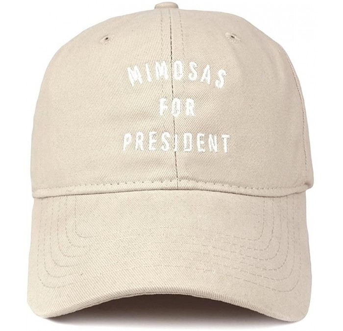 Baseball Caps Mimosas for President Embroidered 100% Cotton Adjustable Cap - Stone - CB12IZKES47 $22.37