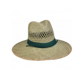 Baseball Caps Company Inc Sun Block Straw Hat Osfm - CZ111N7QCZ3 $15.65