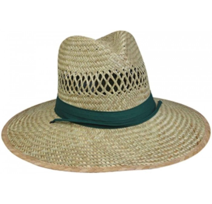 Baseball Caps Company Inc Sun Block Straw Hat Osfm - CZ111N7QCZ3 $15.65
