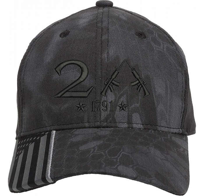 Baseball Caps Only 2nd Amendment 1791 AR15 Guns Right Freedom Embroidered One Size Fits All Structured Hats - CV196250REA $18.25