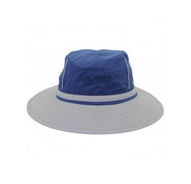 Sun Hats UPF50+ Fishing Cap Fashion Cool Outdoor Sun Hats Summer Outdoor Sun Hat - Navyblue+lightgrey - CV182E5MT62 $13.96