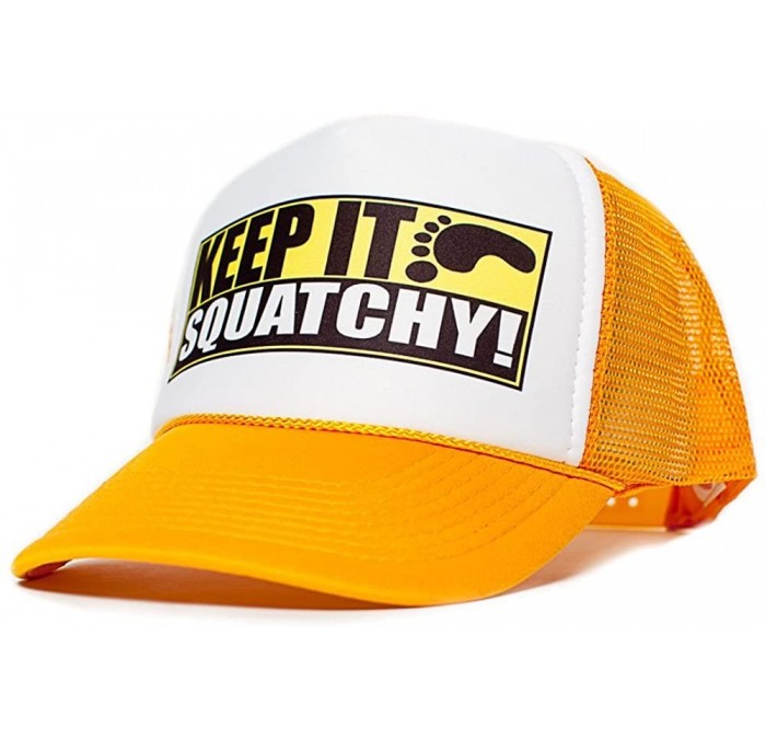 Baseball Caps Unisex-Adult One Size Trucker Hat Multi - Yellow - C7125BTWM4D $21.03
