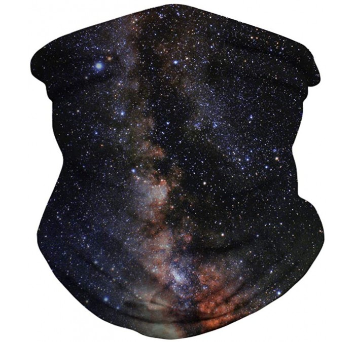Balaclavas Star Sky Printted Seamless Neck Gaiter- Headwrap- Balaclava- Helmet Liner Face Mask Bandanas for Dust - Ks11 - CY1...