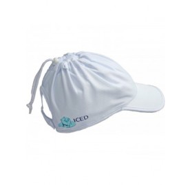 Baseball Caps Cooling Hat For Ice - White With White Trim - CD12FOSOUPP $20.28