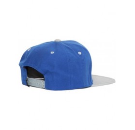 Baseball Caps Vintage Snapback Cap Hat - Blue Gray - CA116FODFTP $12.53