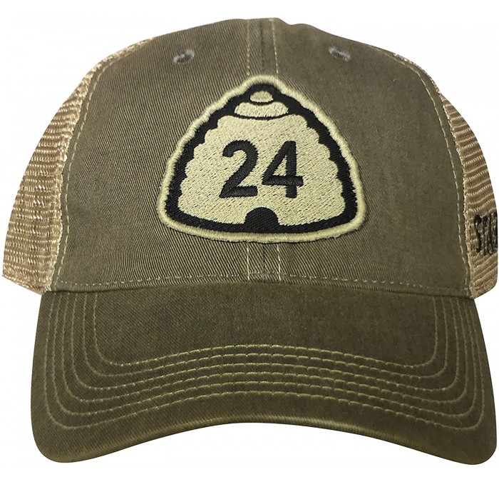 Baseball Caps U24 The Road to Capitol Reef - Utah Trucker Hat - Snap Back Trucker Hat - Grey - CR18AXNI7I5 $19.12