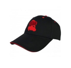 Baseball Caps 100% Cotton Baseball Cap Zodiac Embroidery One Size Fits All for Men and Women - Aries/Red - CS18IDI64AA $17.35