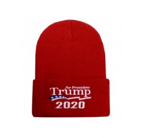 Skullies & Beanies Sk901 Trump Collection Ski Winter Beanie Hat - Multi Colors - Red - CH18K3SIEW2 $15.21
