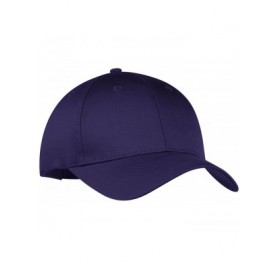 Baseball Caps Port & Company - Six-Panel Twill Cap. CP80 - Purple - CA114EX49YT $11.26
