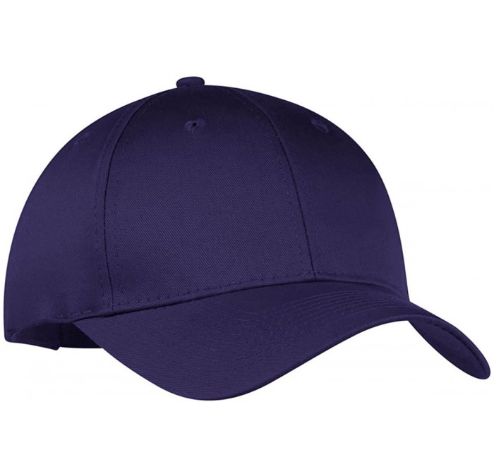 Baseball Caps Port & Company - Six-Panel Twill Cap. CP80 - Purple - CA114EX49YT $19.46