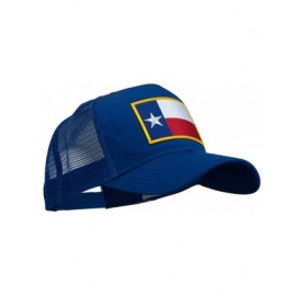 Baseball Caps Texas State Flag Patched Mesh Cap - Blue - C211TX7G0FR $14.20