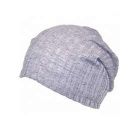 Skullies & Beanies Womens Solid Color Lightweight Rib Knit Beanie (One Size) - Gray - CD12N2GE0WH $16.99