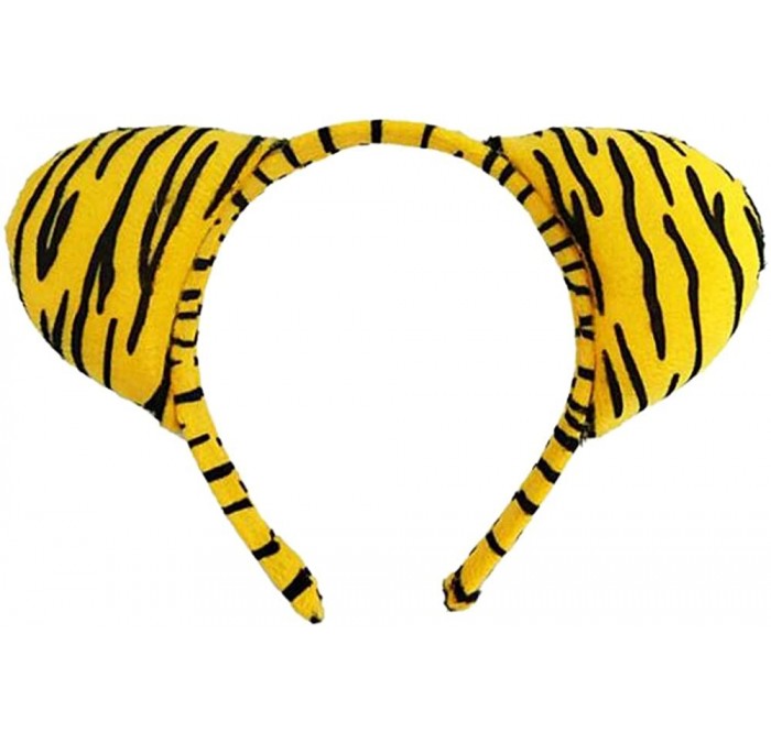Headbands Animal Headband Plush Headwear Halloween Costume Accessories Party Favors - Tiger - CC12D4QHQ4B $17.60