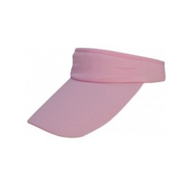 Baseball Caps Summer Outdoor Sports Beathable Long Brim Empty Top Baseball Sun Cap Hat Visor - Pink - C712D9DN9PT $8.53