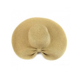 Sun Hats Women's Ultrabraid Sun Brim with a Gathered Back Style - Once Size - Natural - CB189Q2GZDN $36.85