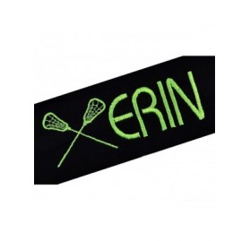 Headbands LACROSSE Headband Personalized with Your CUSTOM Embroidered Name and Colors - CT11YBPB7MH $10.84