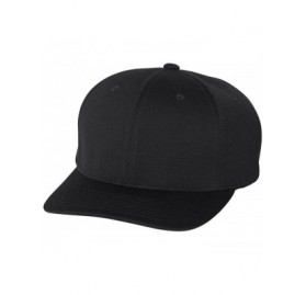 Baseball Caps Flexfit Cool and Dry Sport Baseball Fitted Cap - Black - CR11LP995DZ $16.72