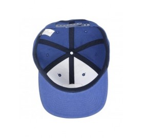Baseball Caps Navigate Snapback Hat - Blue - CT18HAN6D47 $28.77