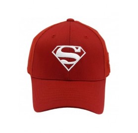Baseball Caps Justice League Superman Flexfit Breathable Mesh Fitted Stretch Fit Baseball Ball Cap Trucker Hat Korean Made - ...