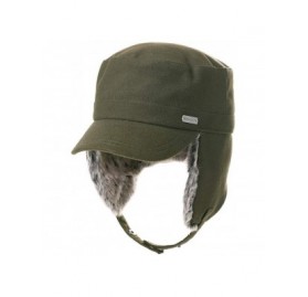 Skullies & Beanies Wool/Cotton/Washed Baseball Cap Earflap Elmer Fudd Hat All Season Fashion Unisex 56-61CM - 99707_armygreen...