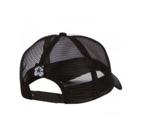 Baseball Caps California Girl Trucker Snapback Hat - Black/White - CG183D79QMU $26.24