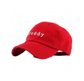 Baseball Caps Good Vibes Only Heart Breaker Daddy Dad Hat Baseball Cap Polo Style Adjustable Cotton - C21930D5EY7 $13.69
