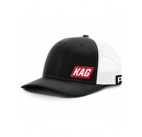 Baseball Caps Trump Hat KAG 2020 Back Mesh- Trump 2020 Hat - Black Front / White Mesh - CU18X733I4G $18.84