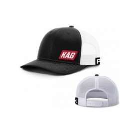 Baseball Caps Trump Hat KAG 2020 Back Mesh- Trump 2020 Hat - Black Front / White Mesh - CU18X733I4G $18.84