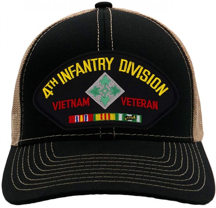 Baseball Caps 4th Infantry Division - Vietnam Veteran Hat/Ballcap Adjustable One Size Fits Most - CF18KQLK9YZ $49.93
