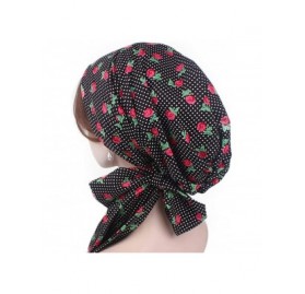 Skullies & Beanies Chemo Headwear Cancer Cap for Women Sleep Headscarf Bonnet Headwrap - 11 - CW18RQAY20W $16.98