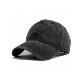 Baseball Caps Unisex Life is Better with German Shepherd Cotton Denim Dad Hat Adjustable Plain Cap - Life Is1 - CA18U78TH7Z $...