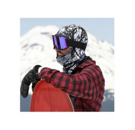 Balaclavas Expedition Hood Balaclava Face Mask- Dual Layer Cold Weather Headwear for Men and Women for Extra Warmth - Wine - ...