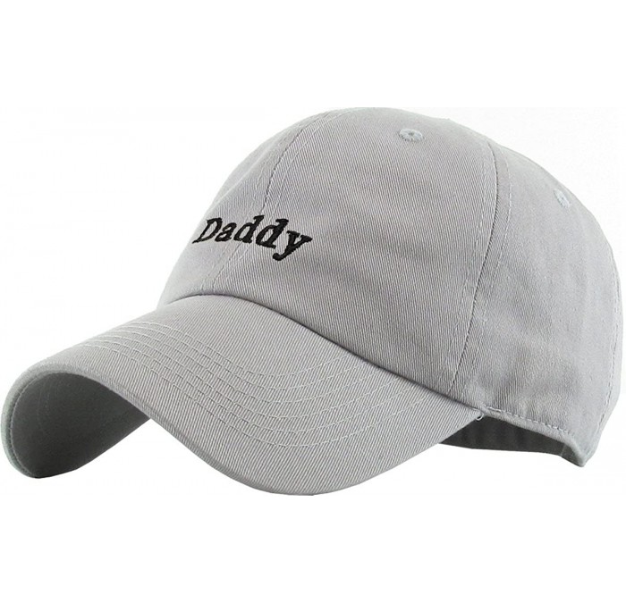 Skullies & Beanies Good Vibes Only Heart Breaker Daddy Dad Hat Baseball Cap Polo Style Adjustable Cotton - CR180U6L3XS $8.51