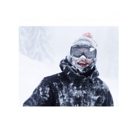 Balaclavas Sock Hood Balaclava Face Mask- Dual Layer Cold Weather Headwear for Men and Women - Tweed Sage - C418TTNAY4D $29.00