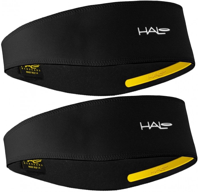 Headbands Halo II Headband Sweatband Pullover - 2 Pack - 2-Black Pullover Headbands - CW12K5JUYCV $49.06